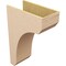 Ekena Millwork 12"W x 24"D x 36"H Classic Legacy Rough Cedar Woodgrain TimberThane Corbel, Primed Tan CORUR12X24X36LGYRCPR - alternate 3